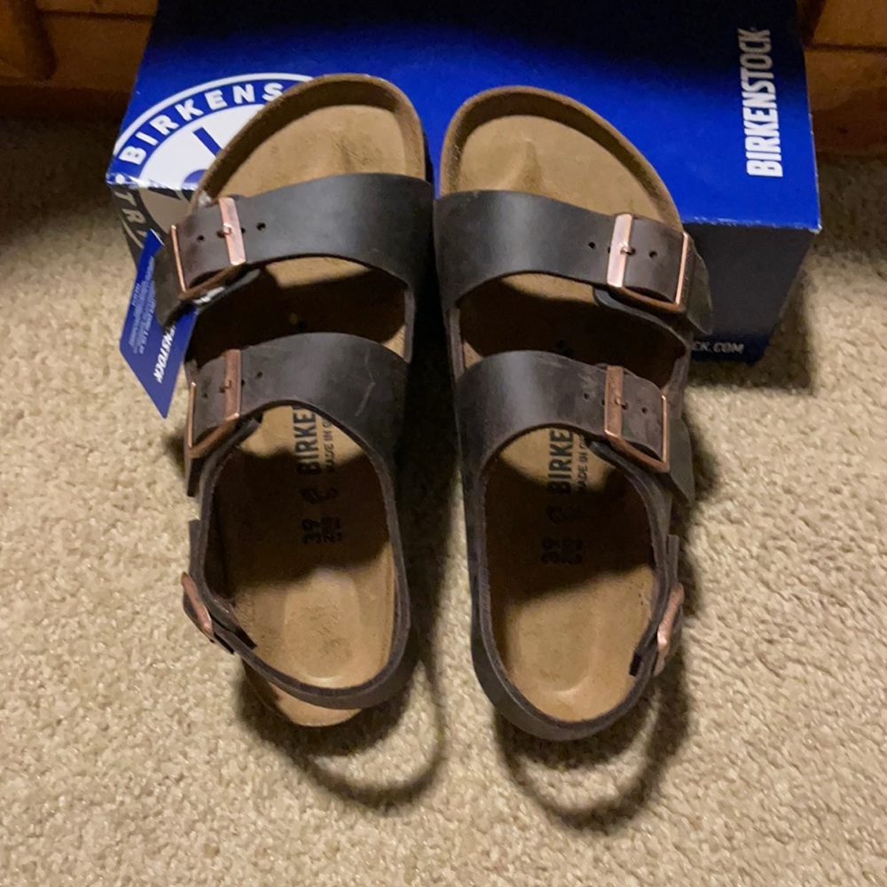 Birkenstock Milano Habana Size 8